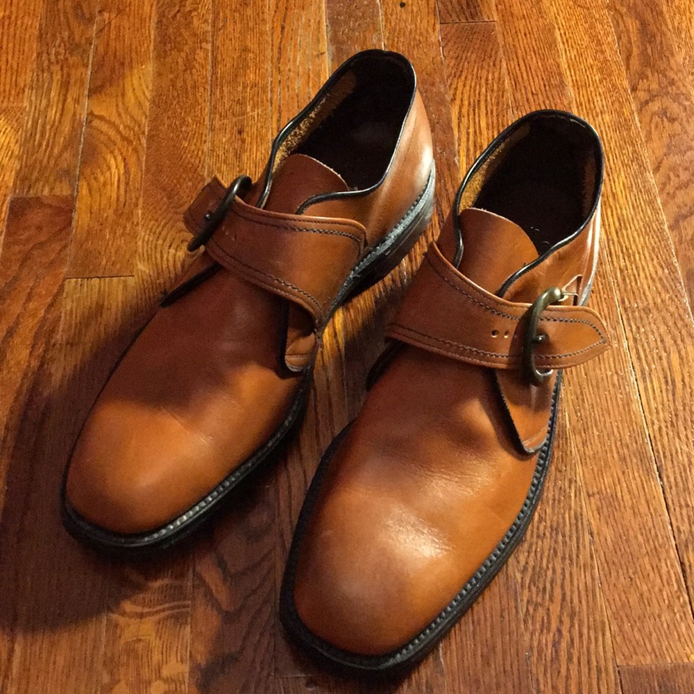 Crosby Square leather shoes square toed size 10